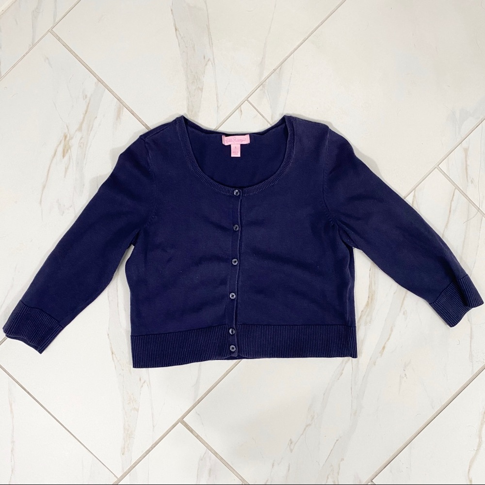 Lilly Pulitzer cardigan cropped